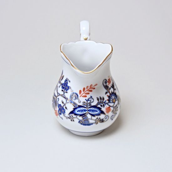 Mlékovka vysoká 250 ml, rubínová červeň + zlato + cibulák, Český porcelán a.s.