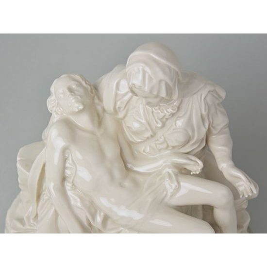 Pieta, 16,8 x 24,9 x 27,4 cm, Luxor, Porcelánové figurky Duchcov