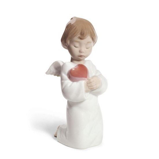 Angelic love, 16 x 6 cm, NAO Porcelain Figures