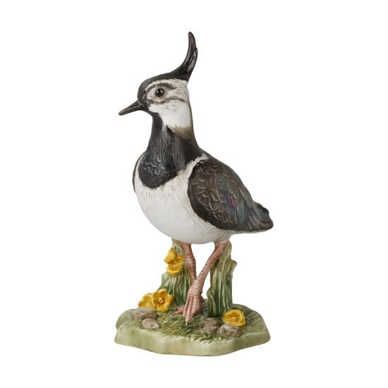 Figurka Čejka veliká 14 / 9 / 18 cm, biskvitový porcelán, pták roku 2024, Goebel