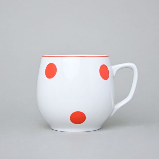 Mug Banak 300 ml, Red dots, Český porcelán a.s.