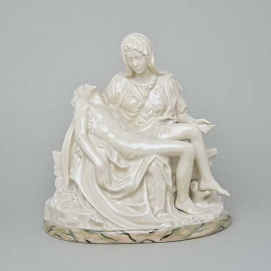 Pieta, 16,8 x 24,9 x 27,4 cm, Luxor, Porcelain Figures Duchcov