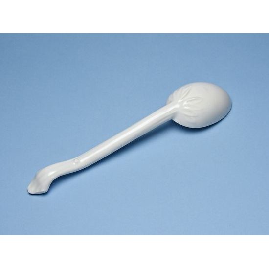 Spoon for sauceboat 23 cm, White Porcelain, Cesky porcelan a.