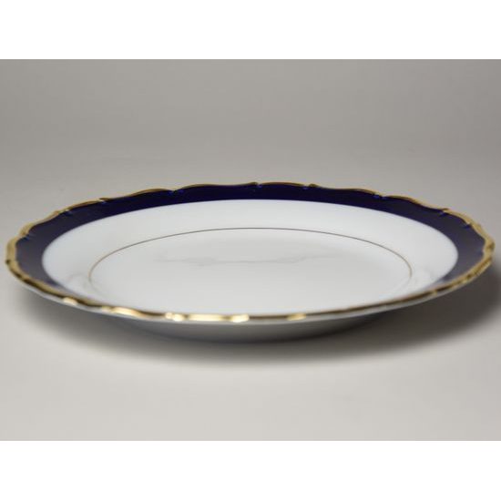 Plate dessert 19 cm Simona, HC422 gold + cobalt blue, Haas a Czjzek