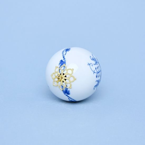 Eastern egg 5,6 x 7,5 cm, Original Blue Onion Pattern