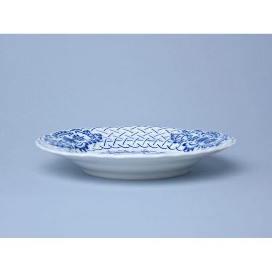 Plate embossed 18 cm, Original Blue Onion Pattern