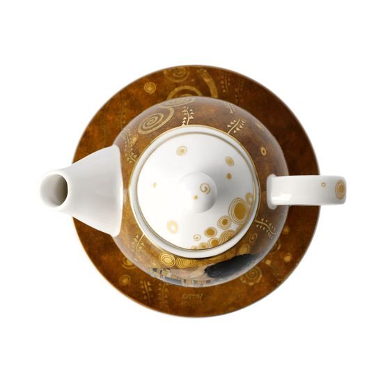 Tea for One 0,35 l, porcelain, The Kiss, G. Klimt, Goebel