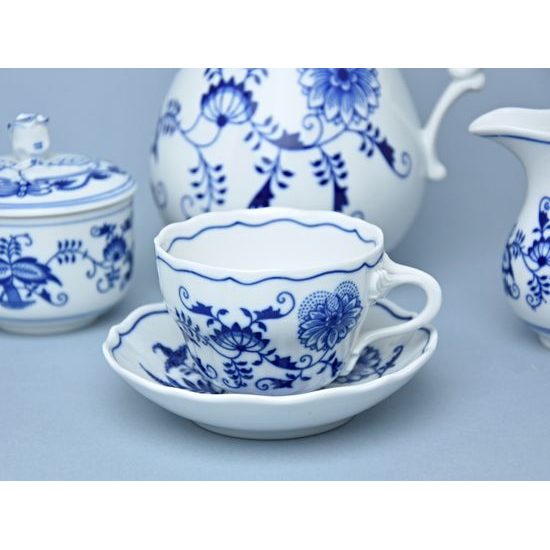 Coffee set for 6 pers., Original Blue Onion Pattern
