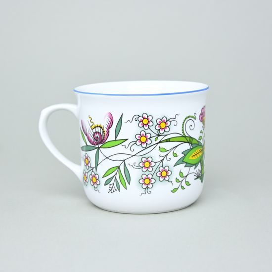 Mug "Warmer" 0,65 l, COLOURED ONION PATTERN