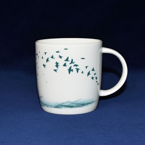 Flock of Birds: Sophie Mug 380 ml, English Fine Bone China, Roy Kirkham