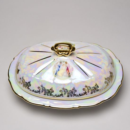 Butter dish: M.Tereza, Golden line, The Three Graces, Frederyka Carlsbad