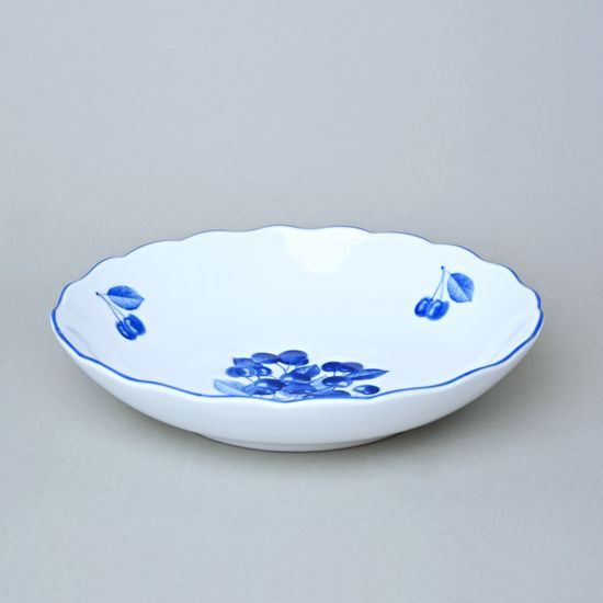 Bowl 24 cm, blue cherry, Český porcelán a.s.