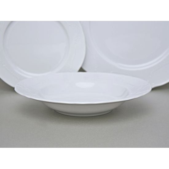 Vicomte white: Plate set for 6 pers., Thun 1794 Carlsbad porcelain