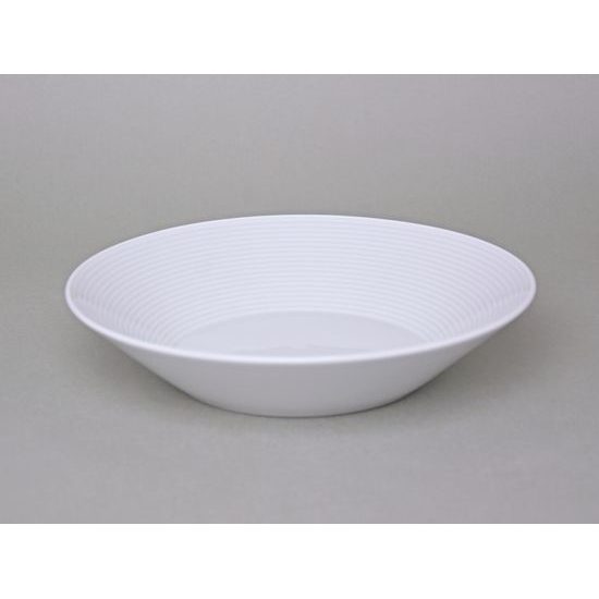 Plate deep 22 cm, Thun Calsbad porcelain