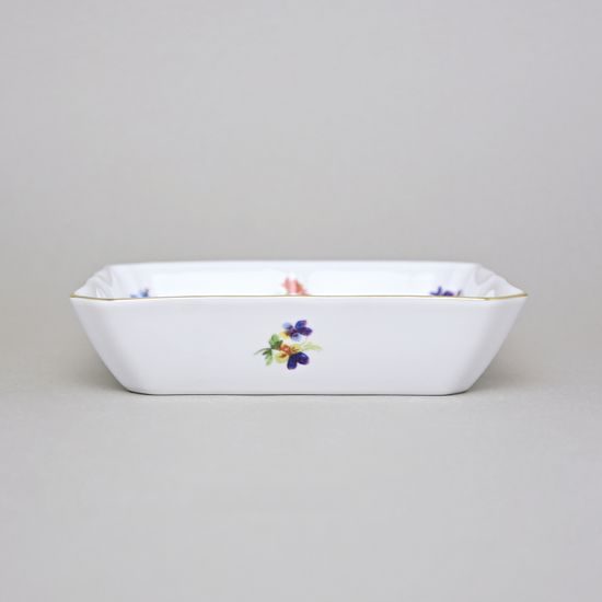 Salad bowl square 14 cm, Hazenka, Cesky porcelan a.s.