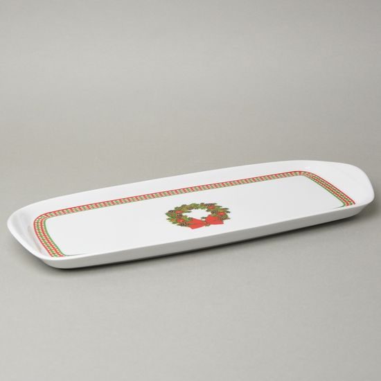 Vánoční porcelán: Podnos 35 cm coups, Thun 1794