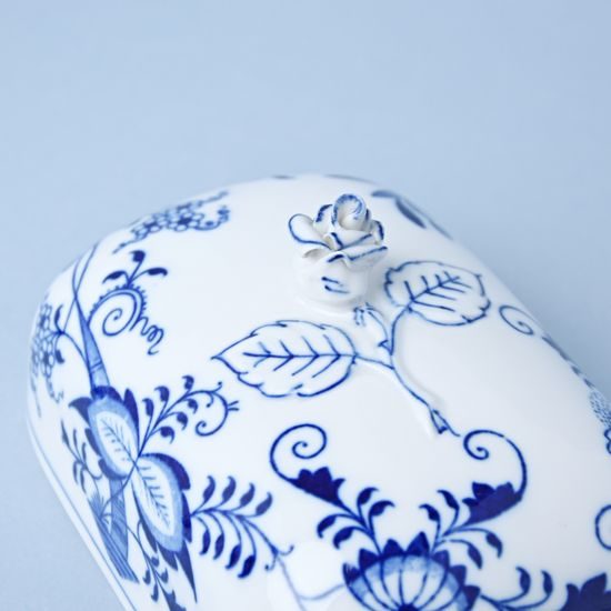 Butter dish - upper part 0,250 kg, Original Blue Onion Pattern, QII