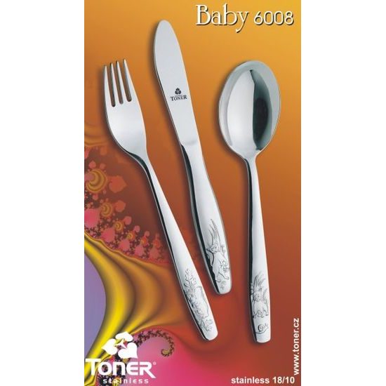 Cutlery baby set 4 pieces, Baby, Toner cutlery