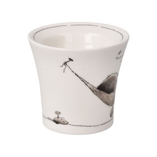 Egg cup set Just Relax 6.5 / 6.5 / 6cm, New Bone China, Goebel