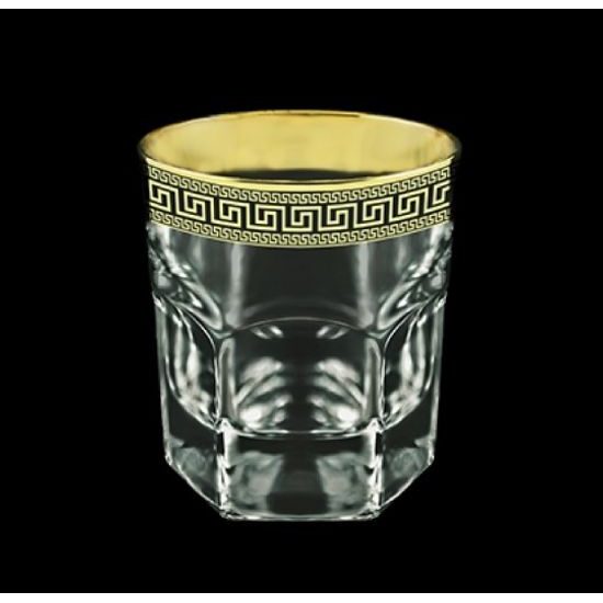 Astra Gold: Whisky and cognac glass 280 ml, Crystal, Antique Golden Black  decor - Astra Gold - Crystal and glass - by Manufacturers or popular decors  - Dumporcelanu.cz - český a evropský porcelán, sklo, příbory