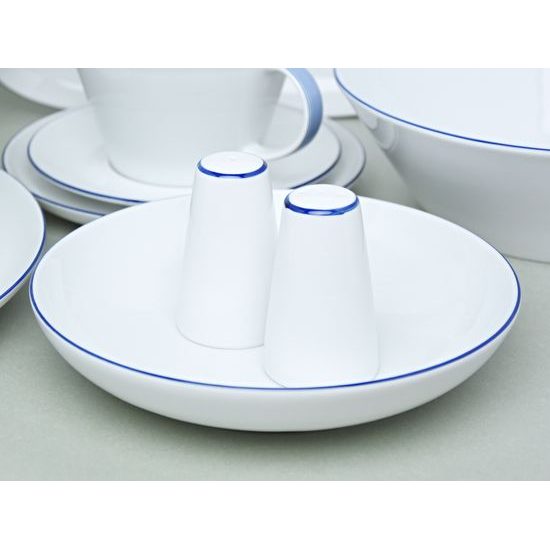 Dining set for 6 persons, Thun 1794 Carlsbad porcelain, TOM blue