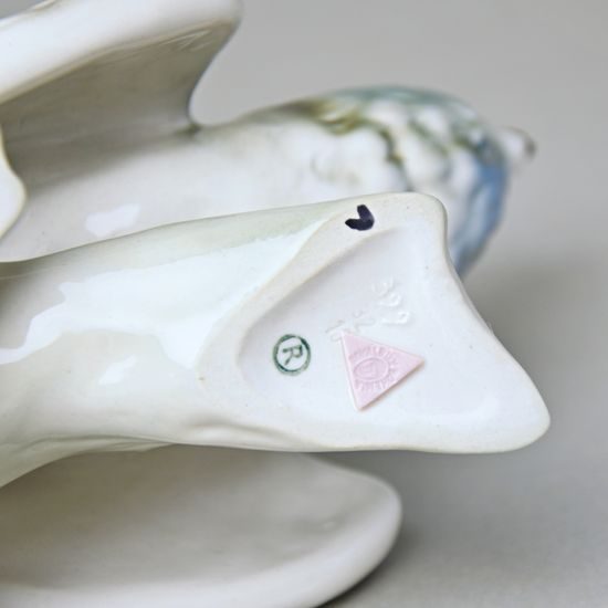 Tetřev, 19 x 13 x 15 cm, Luxor, Porcelánové figurky Duchcov