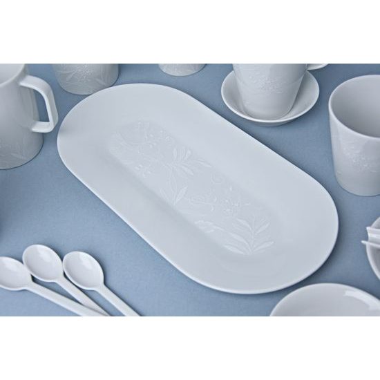 Bohemia White DECOR, Čajová souprava, design Pelcl, Český porcelán a.s.