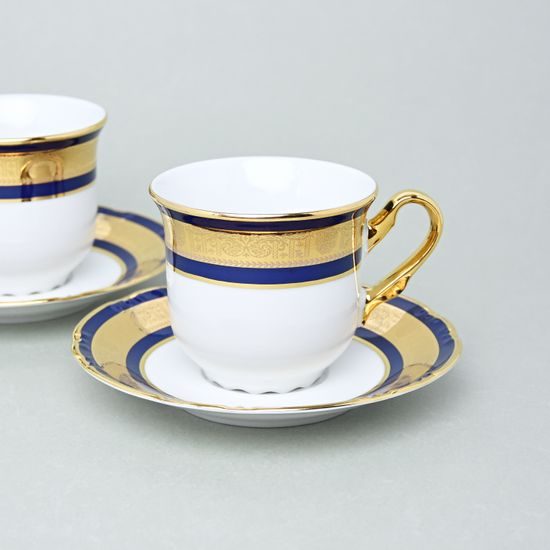 Cup + saucer 0,2 l / 14,5 cm, 2 pcs. + gift box, Thun 1794, karlovarský porcelán, CONSTANCE 76297