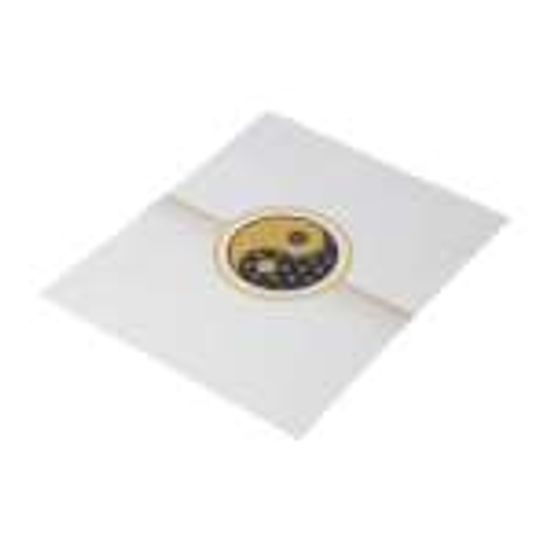 Spectacle Case Yin Yang white 16 / 6 / 4.5cm, synthetic fibers, Goebel