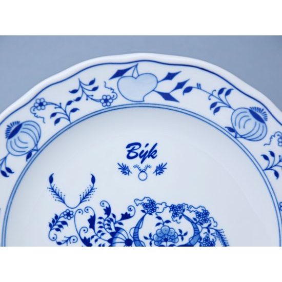 Plate dining 24 cm, Taurus, (wall plate too), Original Blue Onion Pattern