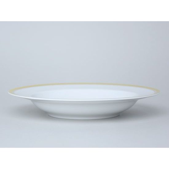 511: Deep Plate 22,5 cm, Sabina, Golden Line, Leander Loučky
