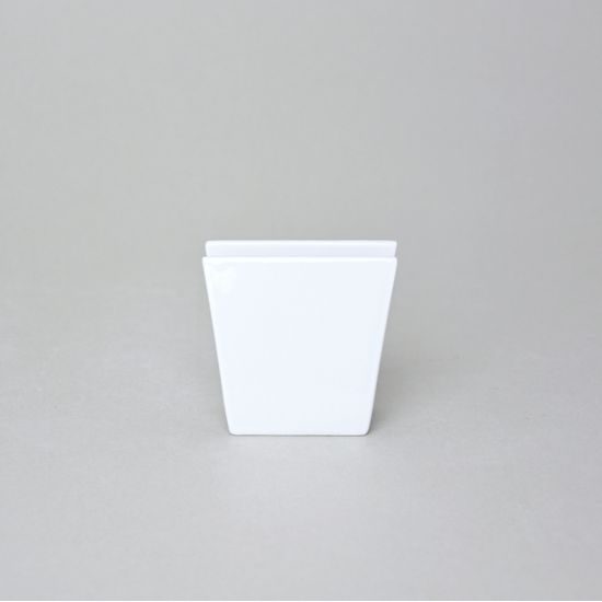 Bohemia White, Napkin holder 6,5 x 7 cm, design Pelcl, Český porcelán