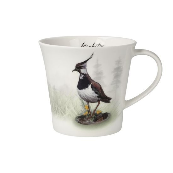 Hrnek Čejka 350 ml, jemný kostní porcelán, pták roku 2024, Goebel