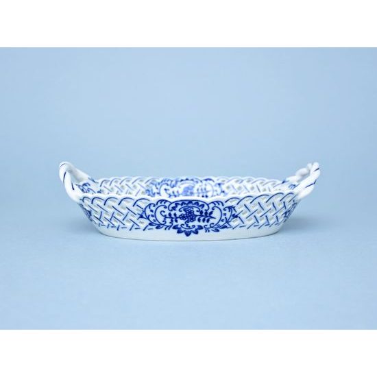 Basket perforated 18,5 cm, Original Blue Onion Pattern