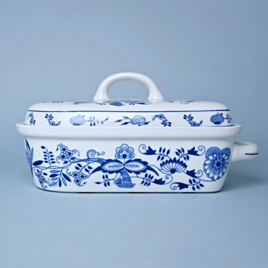 Baking Pan small 29,5 x 15,5 cm, Original Blue Onion Pattern
