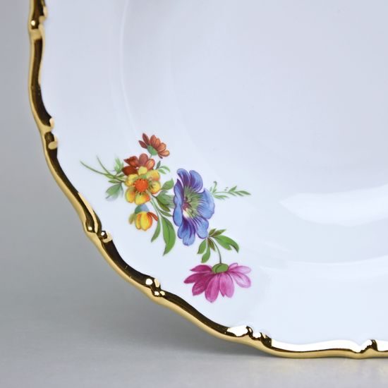 Talíř hluboký 24 cm, Aristokrat, porcelán QueensCrown