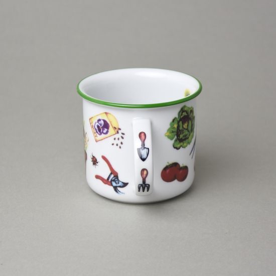 Hrnek Tina střední 240 ml, zahrada, Český porcelán a.s.