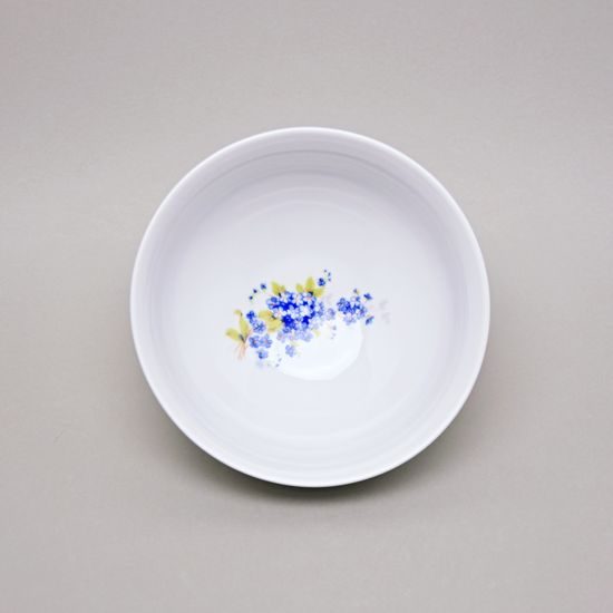 Round Bowl 17 cm, Forget-me-not, Without the blue line, Cesky porcelan a.s.