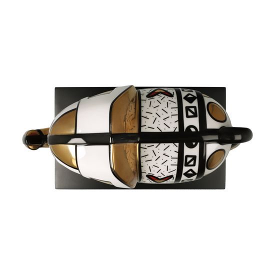 Figurine Golden Great India 2, 22,5 / 12 / 22 cm, porcelain, R. Britto, Goebel