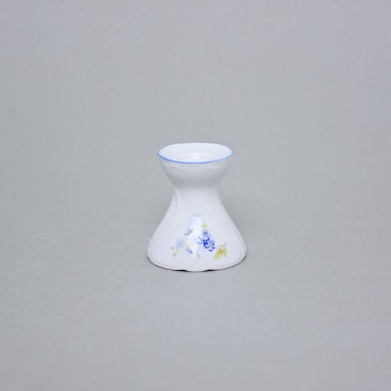 Svícen 6,5 cm, Thun 1794, karlovarský porcelán, BERNADOTTE pomněnka
