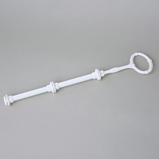 Klíč (tyčka) k etažeru bílý plastový, Thun 1794, karlovarský porcelán