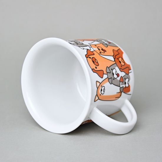 Hrnek Tina velký 380 ml, Pejsci, Český porcelán a.s.