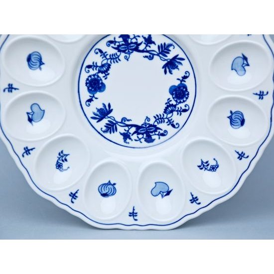 Podnos párty na vejce 24,3 cm, Cibulák, originální z Dubí