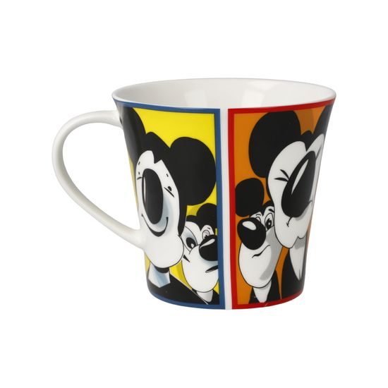 Cup Colourful mouse 350ml, Fine Bone China, J. Häfner, Goebel