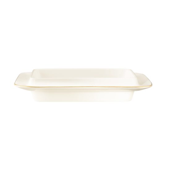 Máslenka na 250 g másla, Savona fine diamond se zlatou linkou, porcelán Seltmann