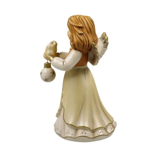 Angel Favorite Christmas Ball 8,5 / 8 / 15 cm, stoneware, Goebel