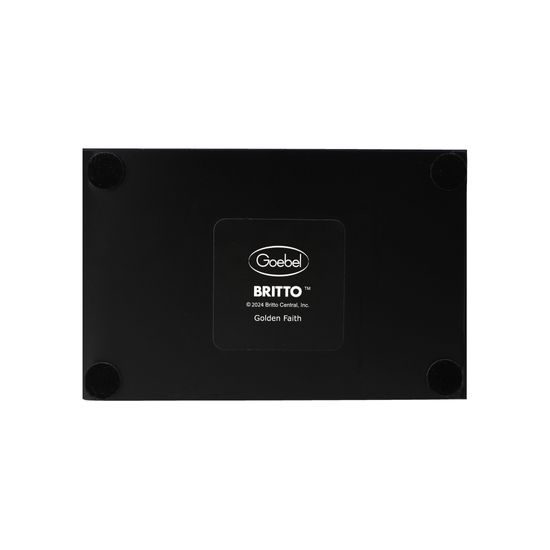 Figurka Golden Faith, 18,5 / 10,5 / 23 cm, porcelán, R. Britto, Goebel