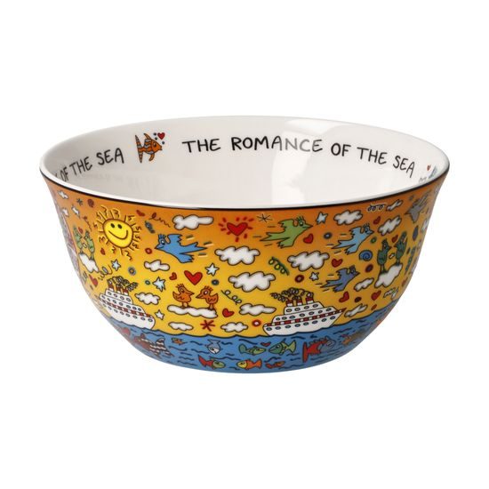 Bowl Romance of the Sea 15 / 15 / 7 cm, fine bone china, J. Rizzi, Goebel