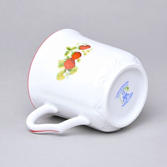 Mug Karel 270 ml, Strawberries, Český porcelán a.s.