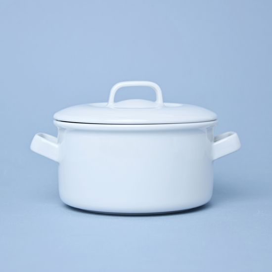 Soup cup 500 ml with handles and lid, G. Benedikt 1882